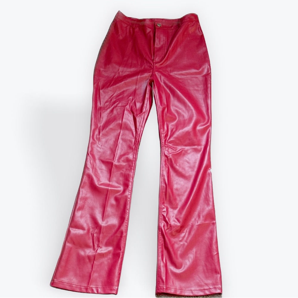 Fashion Nova Pink Flare Pants